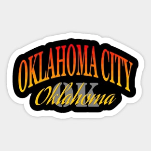 City Pride: Oklahoma City, Oklahoma Sticker